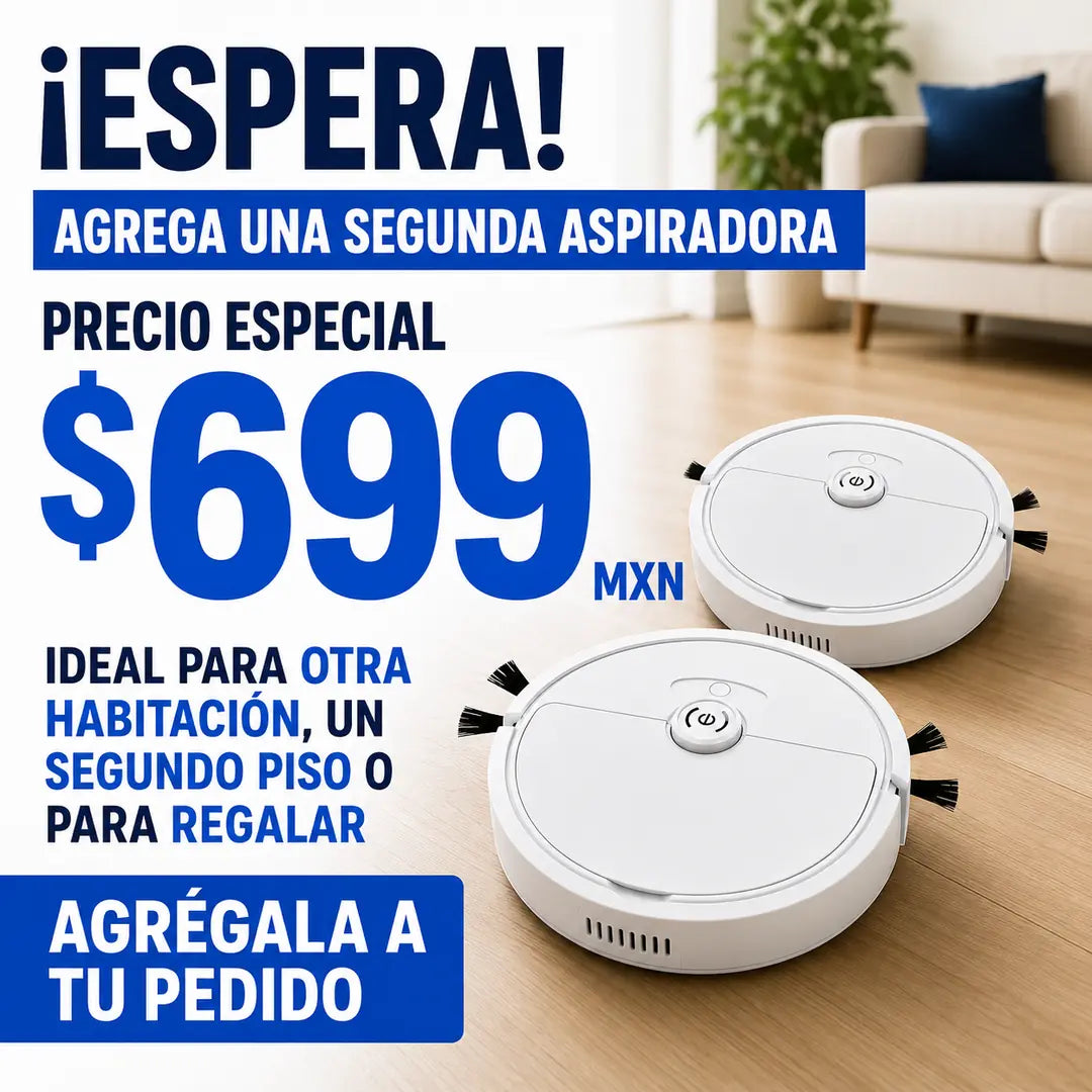Aspiradora adicional | Precio especial