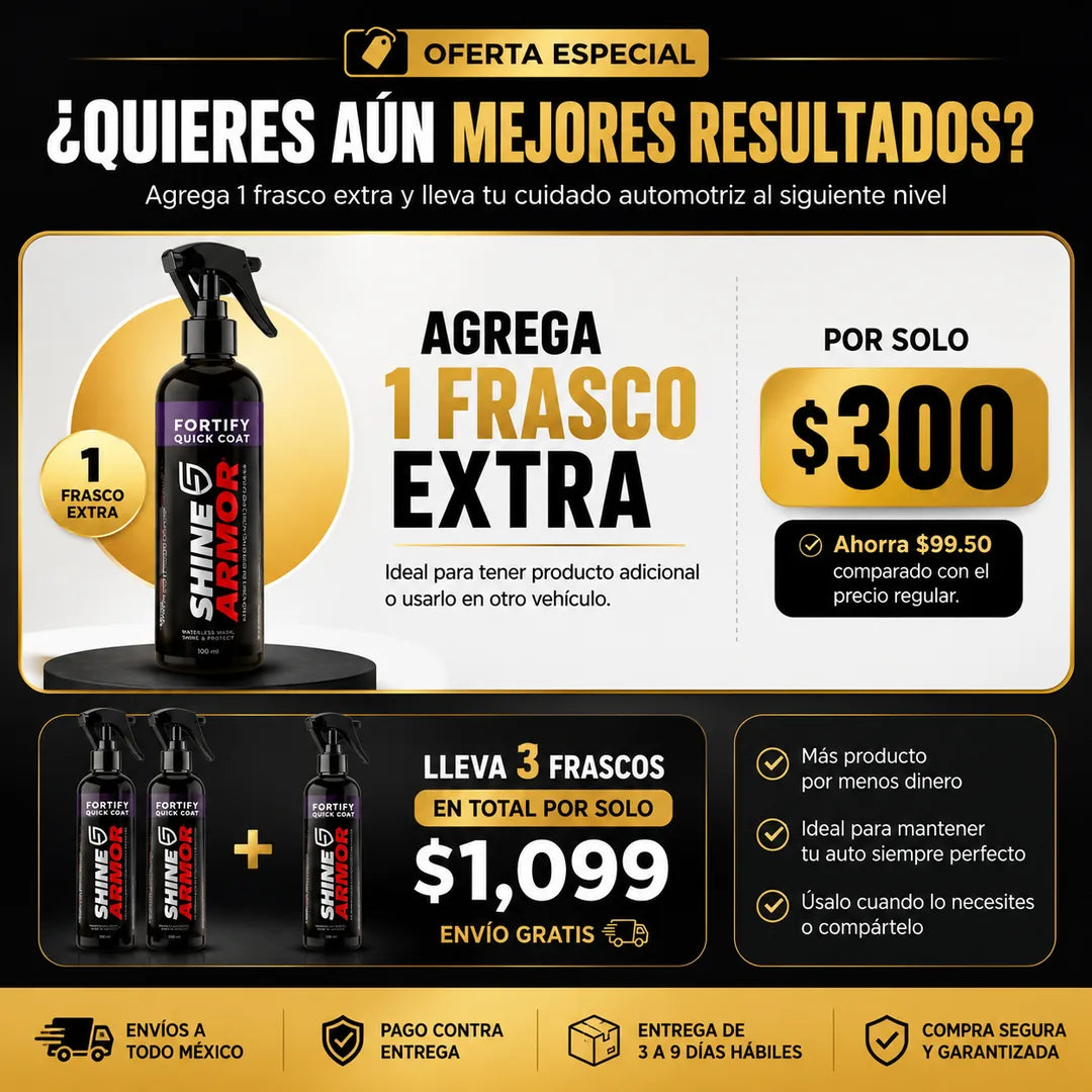 Shine Armor | 1 frasco extra